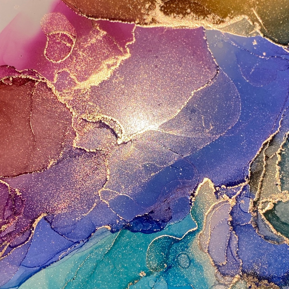 Alcohol ink Art (9 x12)